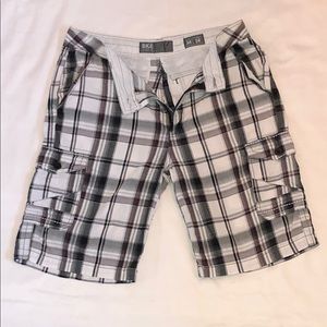 Men’s BKE plaid shorts size 34